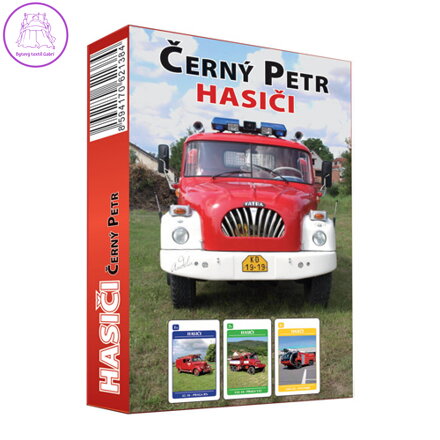 Karty hrací - Černý Petr - Hasiči