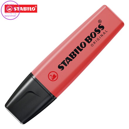 Zvýrazňovač STABILO BOSS ORIGINAL červený