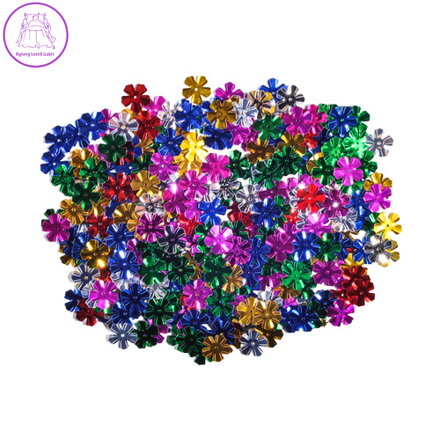 Dekorace květiny mix barev 13 mm 14 g