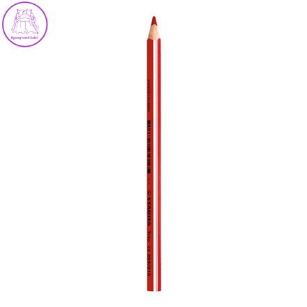 Pastelka trojhranná STABILO Trio silná, červená