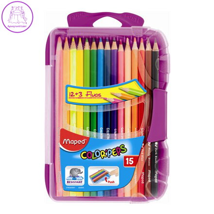 Pastelky MAPED "Color Peps smart Box" 15