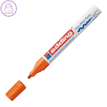 Lakový popisovač Edding 750 oranžový