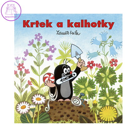 Omalovánka 21x21 cm Akim - Krtek a kalhotky