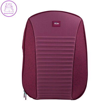 Školní batoh MILAN polotuhý Igloo - bordový