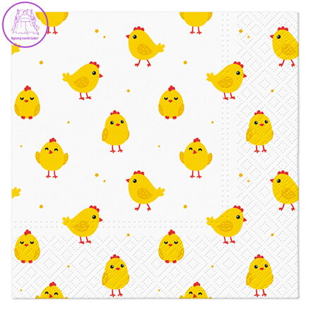 Ubrousky TaT 33x33cm Cute Chicken