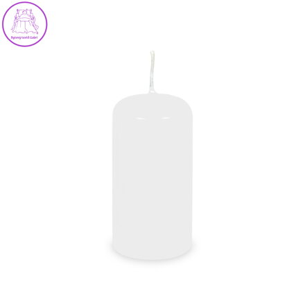 Svíčka válcová 50 x 100 mm bílá (4 ks v bal.)