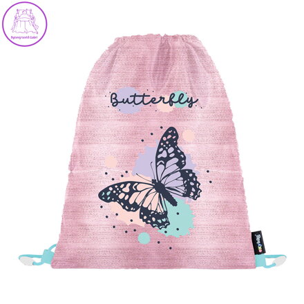 Sáček na cvičky OXY GO Motýl
