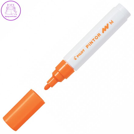 Pintor, PO, Medium, akrylový popisovač oranžová