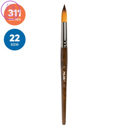 Štětec kulatý MILAN č. 22 - 311