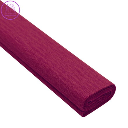 Krepový papír JUNIOR 200x50 cm - purpurový 13