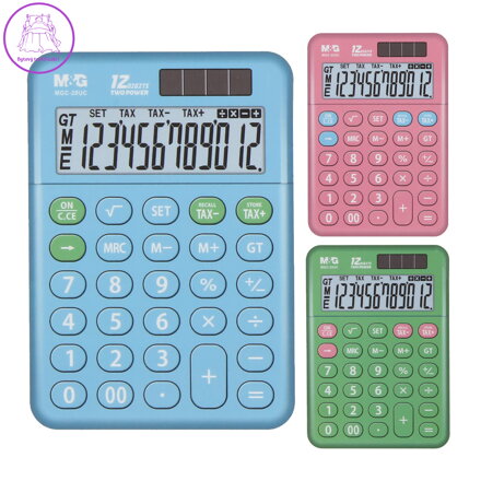 Stolní kalkulačka M&G MGC-20UC, 12 číslic (funkce DPH)