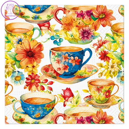 Ubrousky TaT 33x33cm Summer Tea