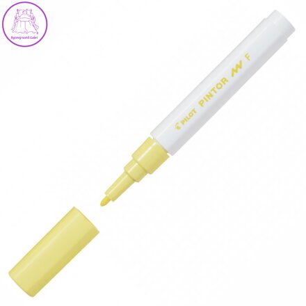 Pintor, PO, Fine, akrylový popisovač pastelová žlutá