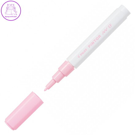 Pintor, PO, Extra Fine, akrylový popisovač pastelová růžová