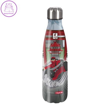 Izolovaná láhev na nápoj z nerezové oceli 0,5 l, Ninja Yuma