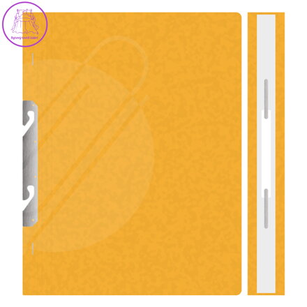 Rychlovazač A4 RZC - závěsný celý, PŘESPÁN - žlutý