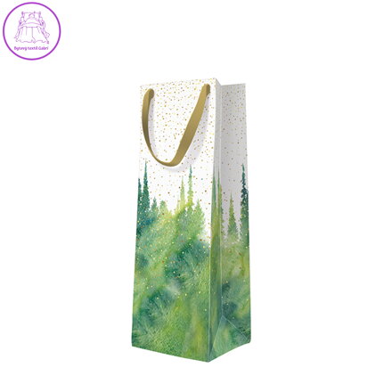 Dárková taška PAW premium Golden Forest, láhev