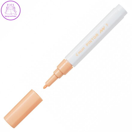 Pintor, PO, Fine, akrylový popisovač pastelová oranžová