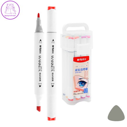 Fixy M&G Twin Tip Marker - sada 12 ks