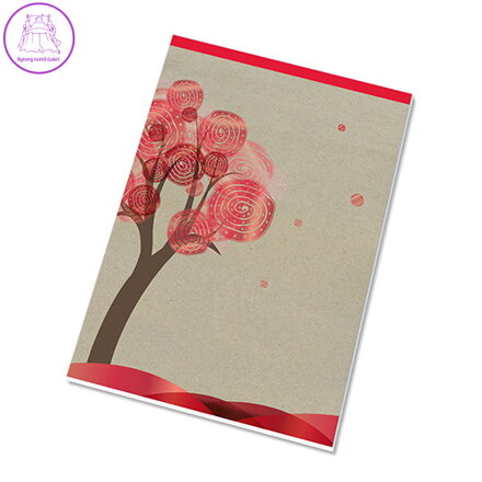 Blok A4 pozn. EKO 50l. šitý - linka linkovaný / 50 listů