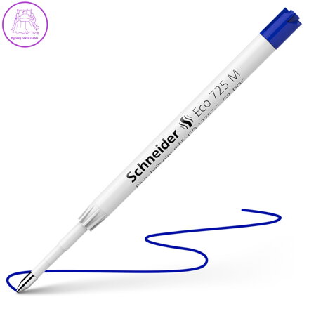 Náplň do kuličkového pera Schneider Eco 725 M - modrá