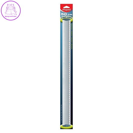Pravítko MAPED hliníkové 50 cm "Protect System"