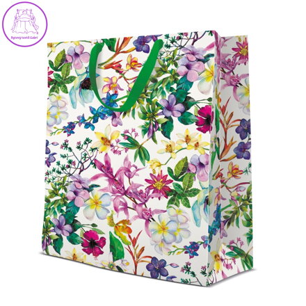 Dárková taška velká - Spring Flowers 30x12x41 cm