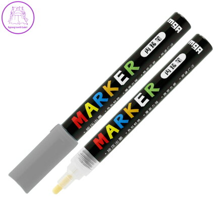 Popisovač M & G Acrylic Marker 2 mm akrylový, Grey S910
