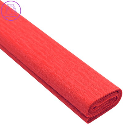 Krepový papír JUNIOR 200x50 cm - červený 07