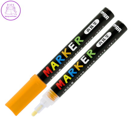 Popisovač akrylový M&G Acrylic Marker 2 mm, Orange S300