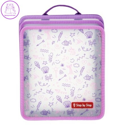 Pořadač do aktovek/batohů Step by Step růžový