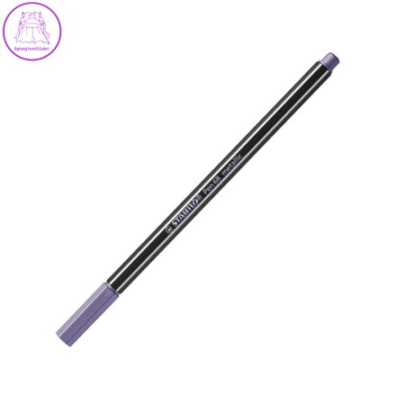 Fix metalický vláknový STABILO Pen 68 metallic fialový