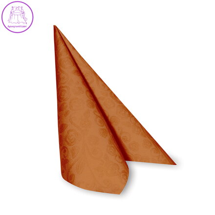 Obrousky Premium  40 x 40 cm dekor R terakota /50ks/