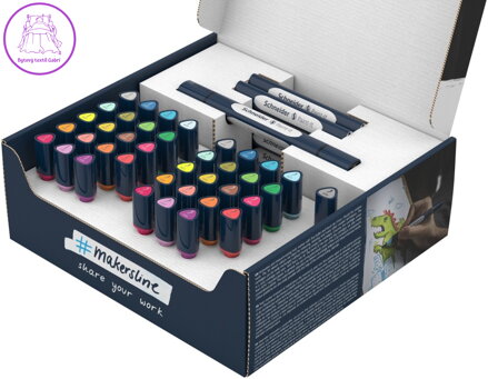 Schneider Paint-It 040 Twin marker box 52 ks