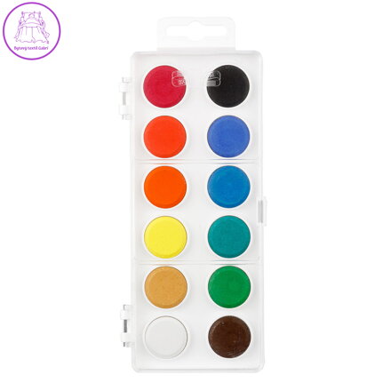 Barvy vodové 12 p. (22,5)