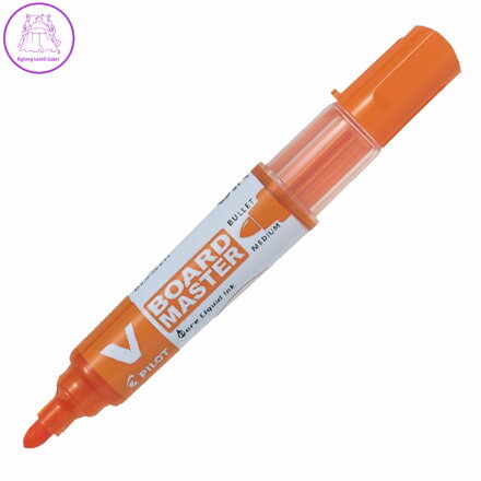 Popisovač na tabule, 2,3 mm, kuželový, PILOT "V-Board Master", oranžový