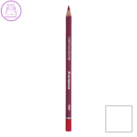 CRT pastelka KARMINA permanent white