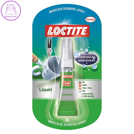 Lepidlo sekundové LOCTITE Super Bond 3 g