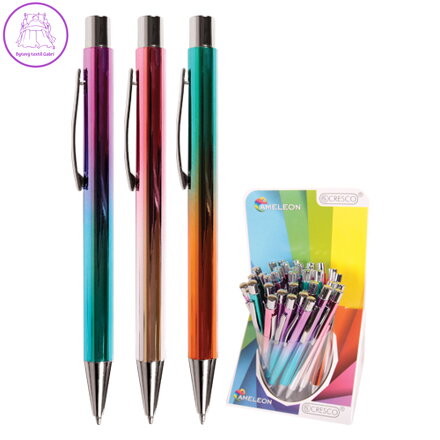 Pero kuličkové CAMELEON (mix /cena 1ks) modrá náplň