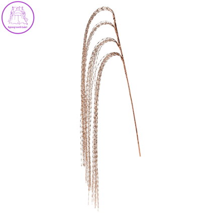Stéblo s pramínkama 120 cm, měděná barva