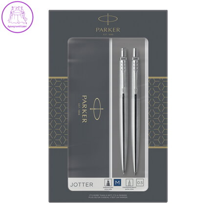 Parker Jotter Stainless Steel CT sada kuličkové pero a mechanická tužka