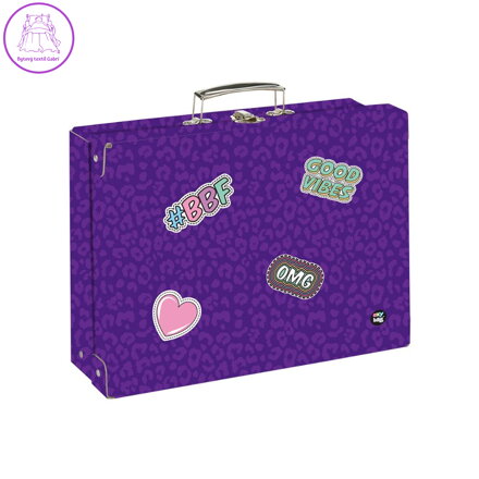 Kufřík lamino hranatý A4 OXY GO Fashion