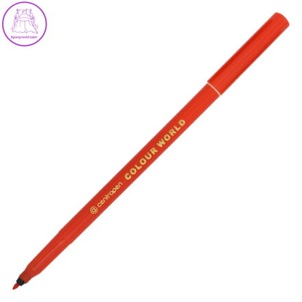 Popisovač CENTROPEN 7550/1 Colour world ergo - červený