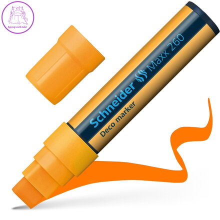 Křídový popisovač Schneider Maxx 260 - oranžový