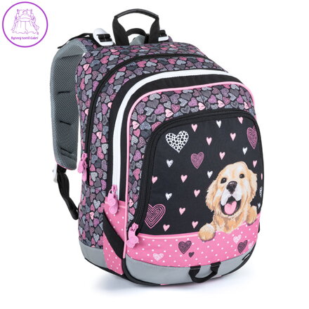 Školní batoh BagMaster Alfa 21 A - Pes