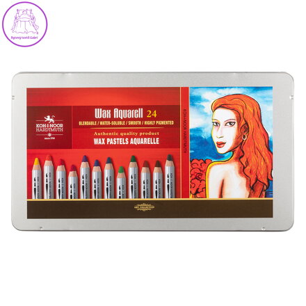 Voskovky aquarell 24 ks