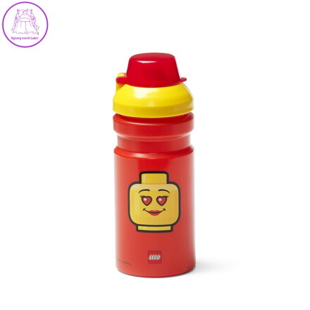 LEGO ICONIC Girl láhev na pití - žlutá/červená
