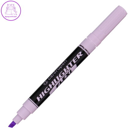 Zvýrazňovač CENTROPEN 8542 FLEXI PASTEL - fialový
