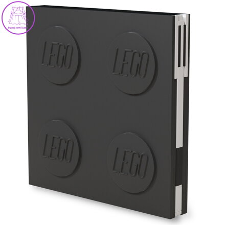 LEGO Zápisník s gelovým perem - černý