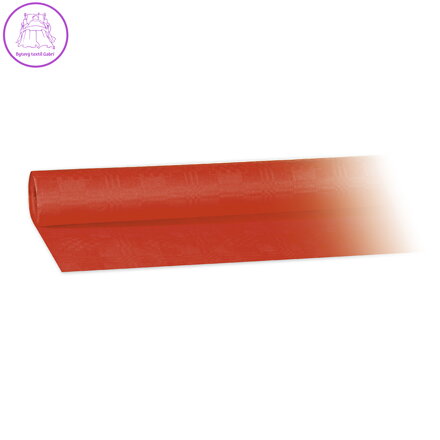 Obrus papírový rolovaný 8 x 1,20 m, červený